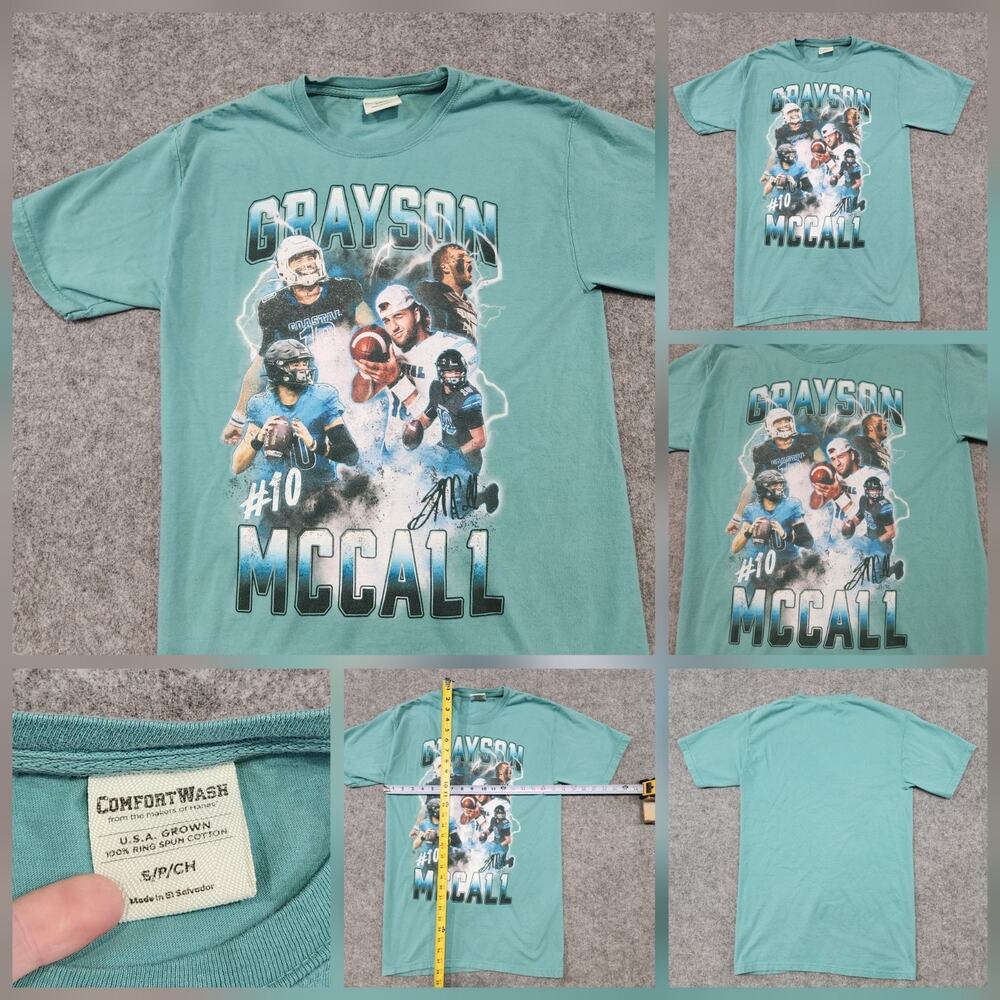 Grayson McCall Bowman University NCAA College Football Mens S Small T Shirt‎
